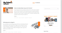 Desktop Screenshot of myroboticvacuum.com