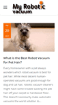 Mobile Screenshot of myroboticvacuum.com